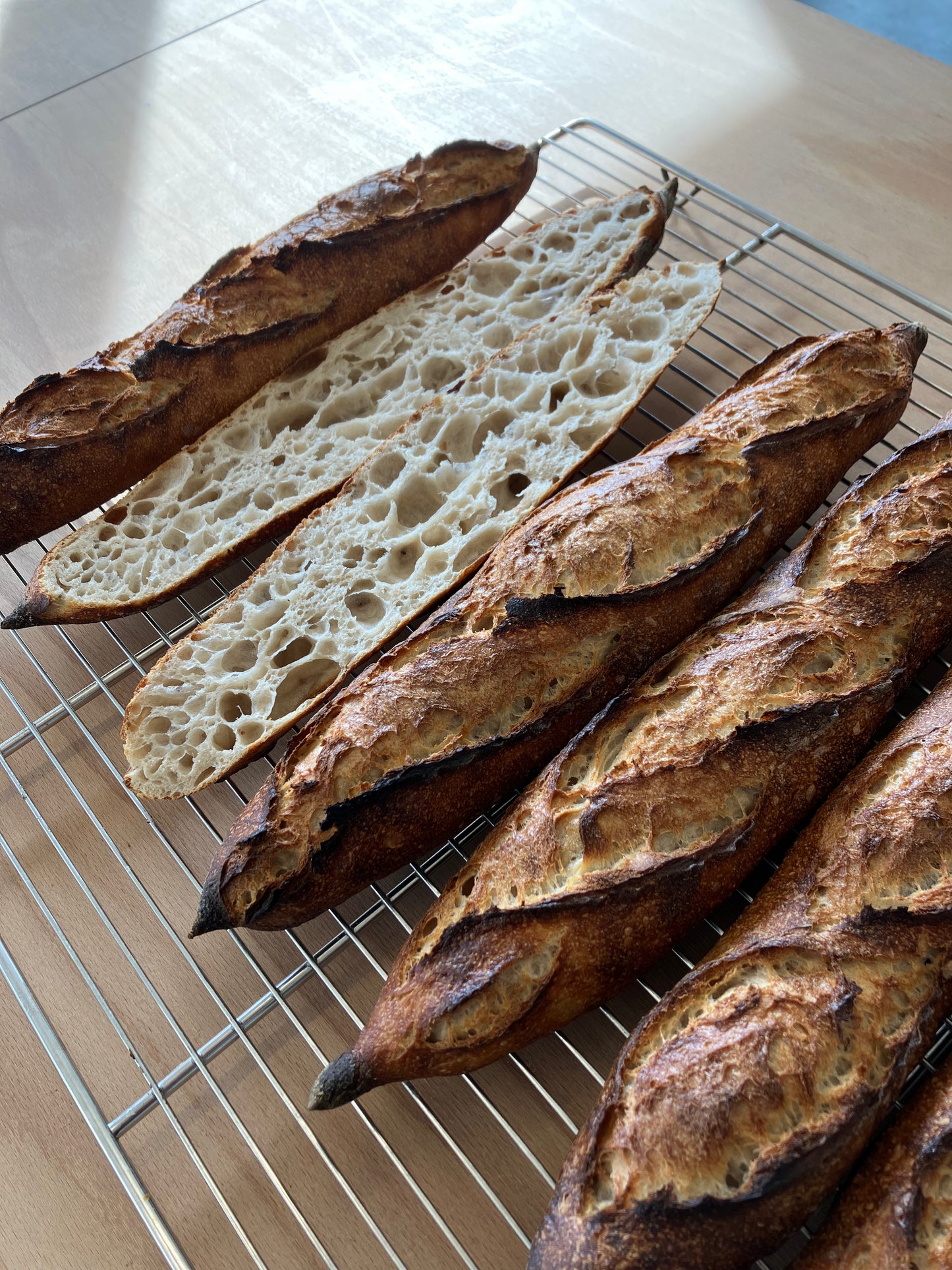 Sourdough baguette