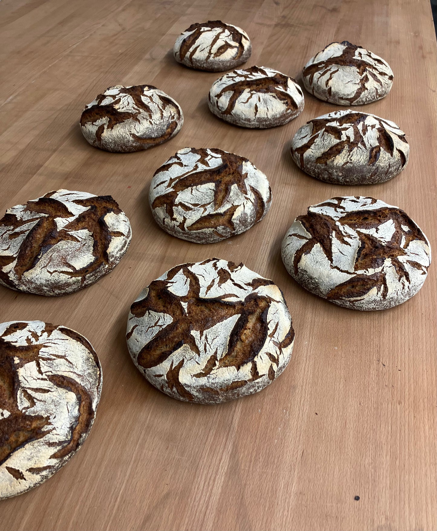 French farmers bread (Meteil)