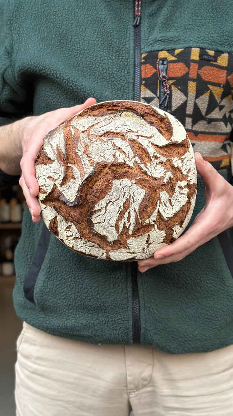 French farmers bread (Meteil)